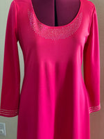 Knit Dress Fuschia